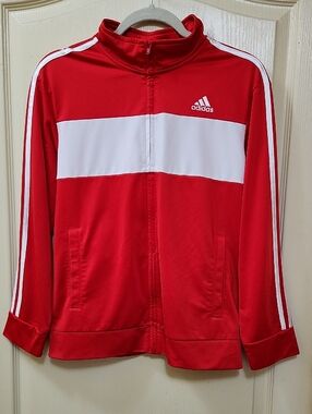ADIDAS COLORBLOCK TRICOT TRACK JACKET